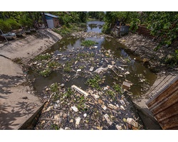 Rác thải nhựa ở tỉnh Bình Dương những ngày đầu tháng 5